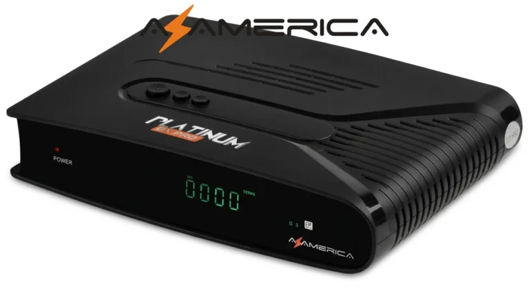 Azamerica Platinum GX PRO Atualização V1.58