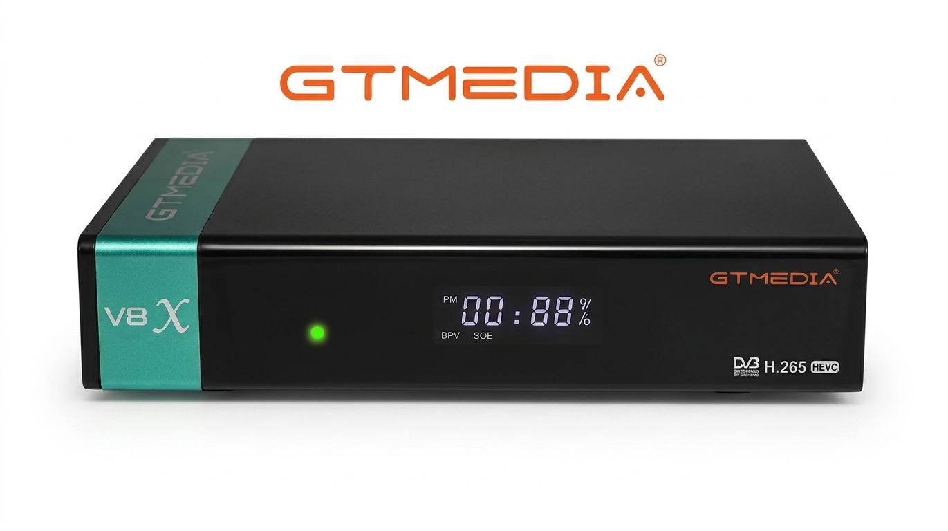 GTMedia V8 Finder 2 (Black) Atualização V4.76